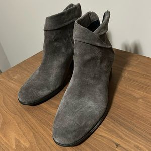 Born suede booties